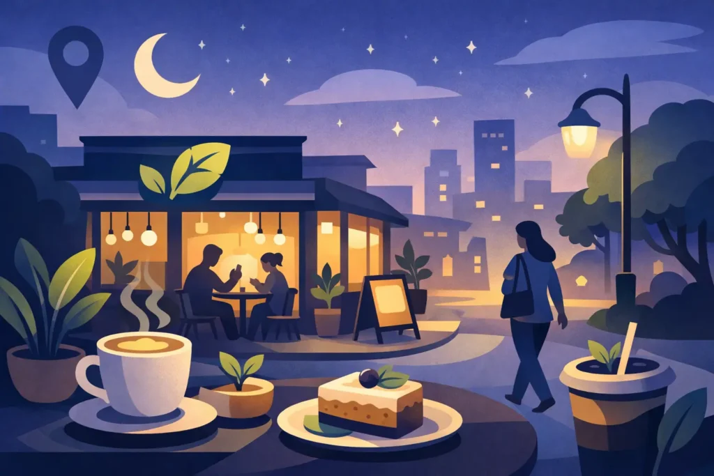 Where to Find Vegan Cafes Open Late