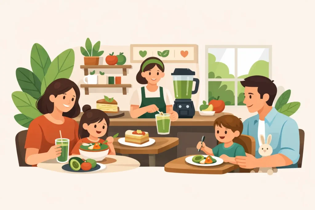 A Guide to Family Friendly Vegan Cafes