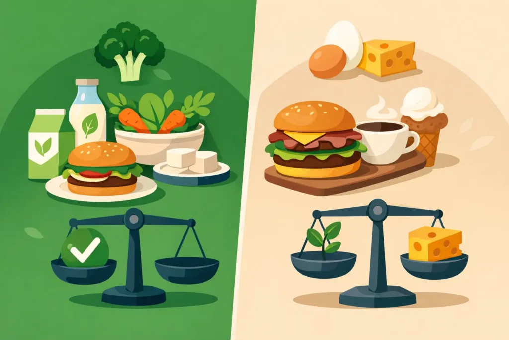 Fully Vegan Versus Vegan Friendly
