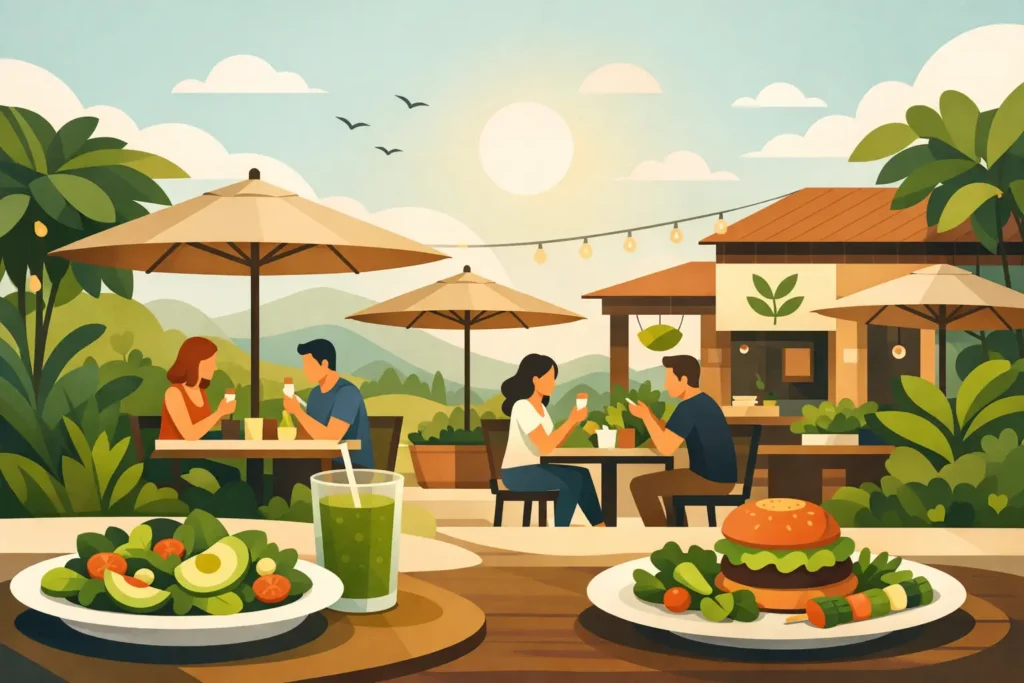 Vegan Restaurants With Outdoor Seating