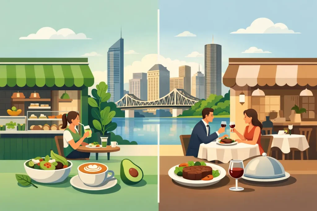 Vegan Cafes Versus Restaurants Brisbane