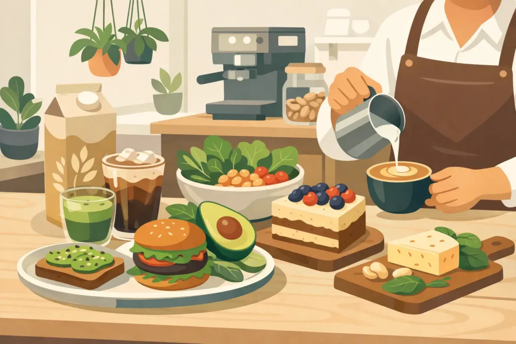 What Makes a Cafe Vegan? More Than Oat Milk