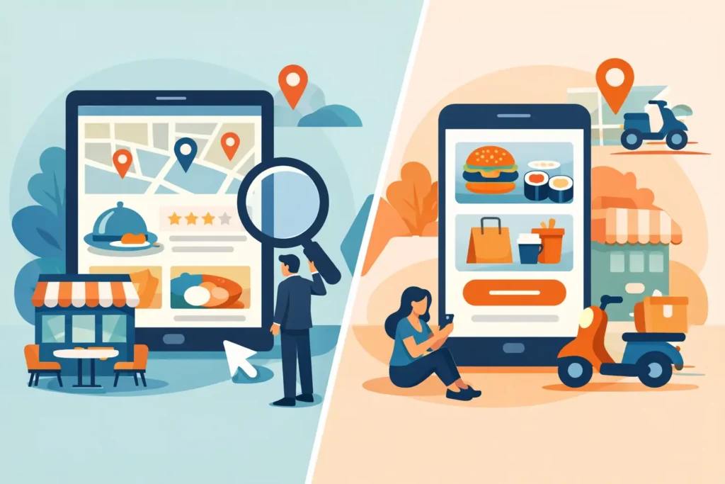 Restaurant Directory Versus Food Apps: Which Wins?