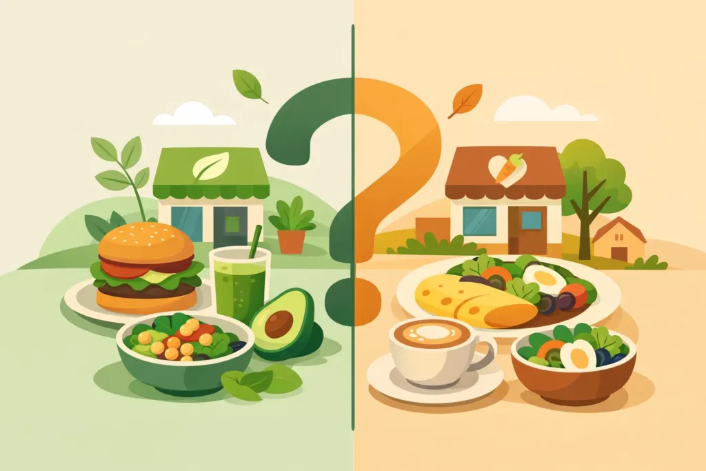 Vegan Cafes Versus Vegetarian Cafes Explained