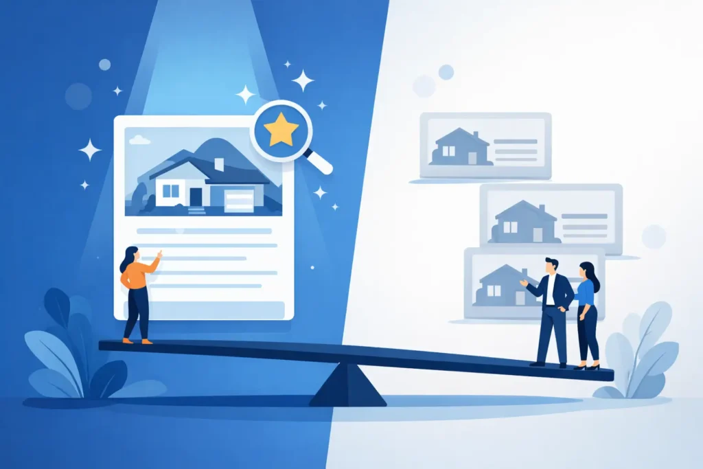 Featured Listing Versus Standard: What Works?